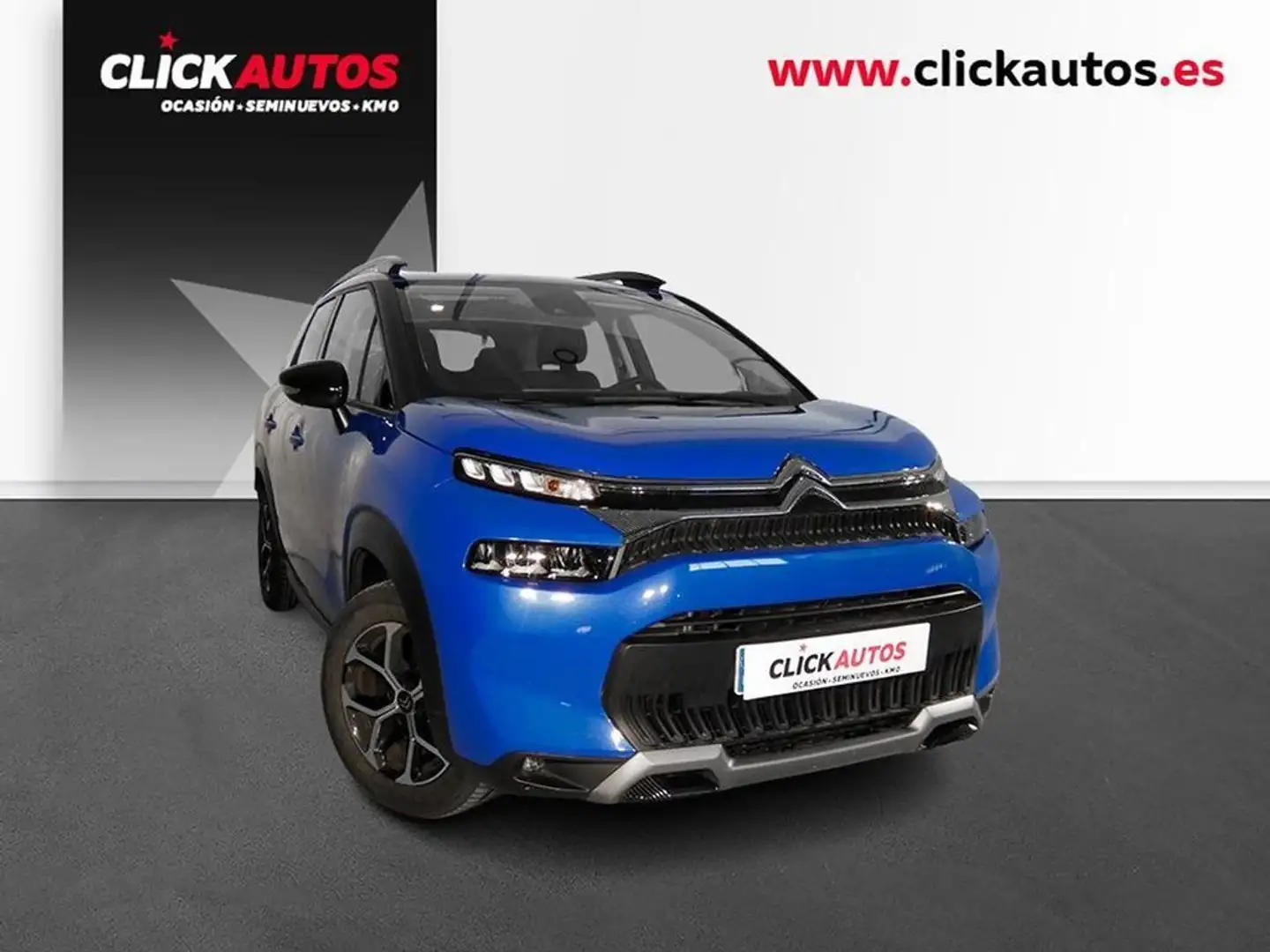 Citroen C3 Aircross Puretech S&S Feel Pack EAT6 130 Blauw - 2