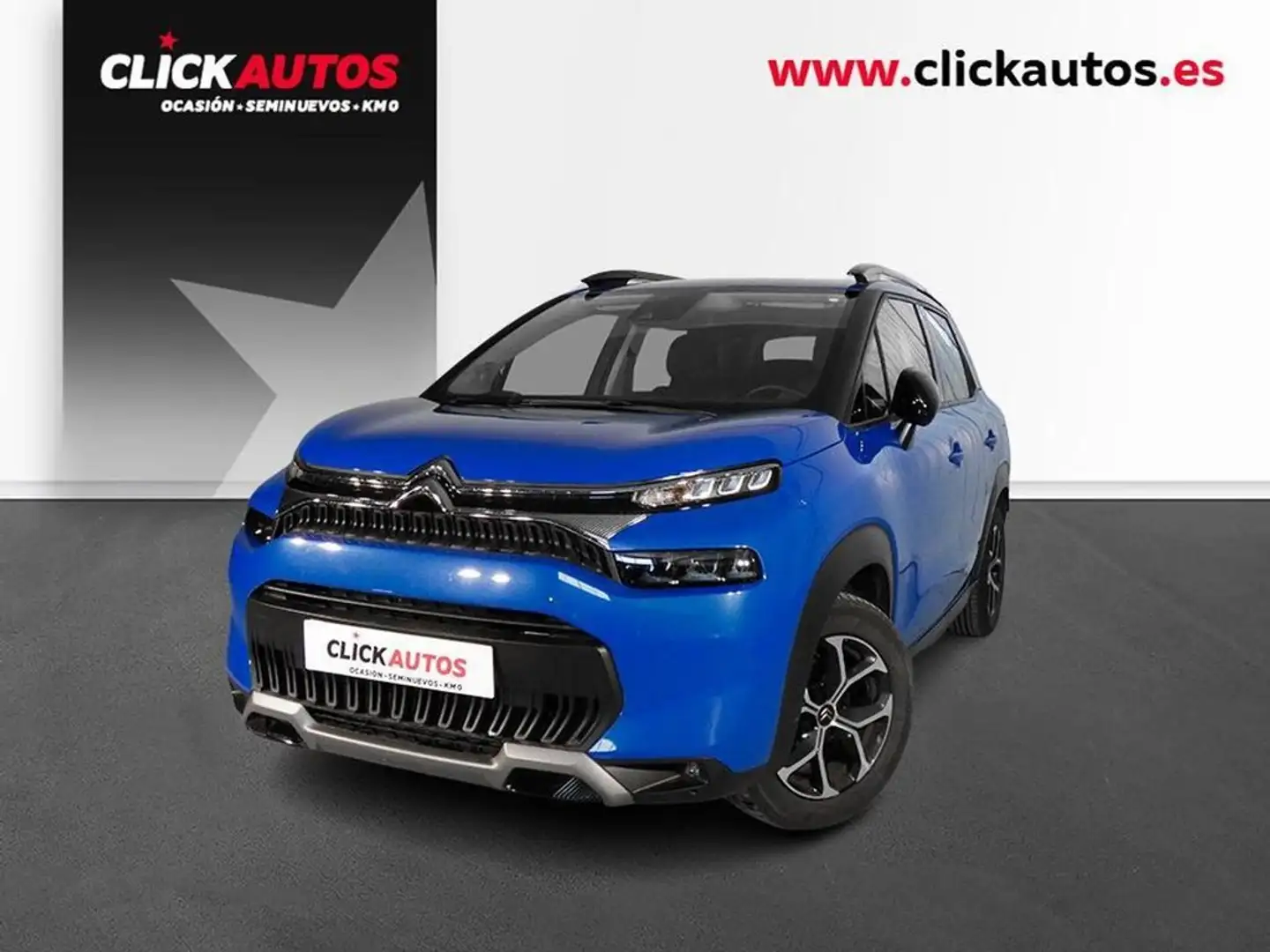 Citroen C3 Aircross Puretech S&S Feel Pack EAT6 130 Blauw - 1