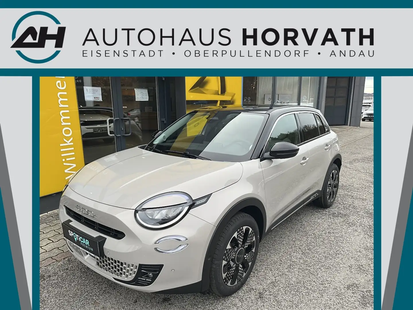 Fiat 600 Hybrid mHEV 145 6-Gang eDCT La Prima Beige - 1