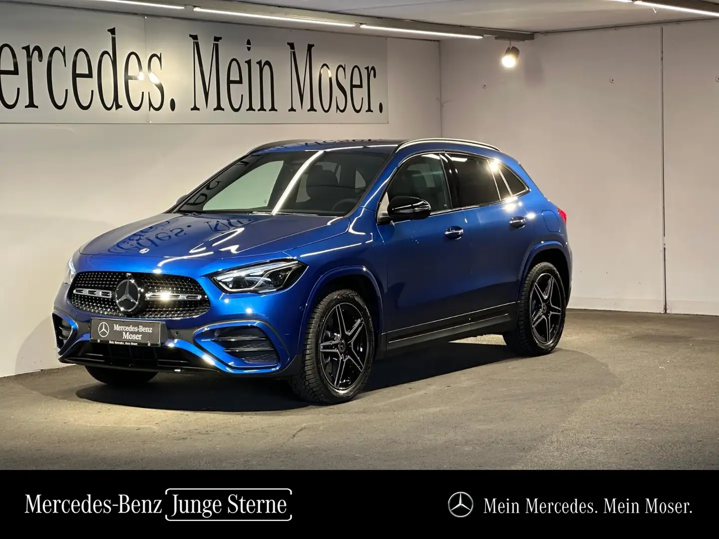 Mercedes-Benz GLA 200 d 4MATIC Österreich-Edition AMG Line Blau - 1