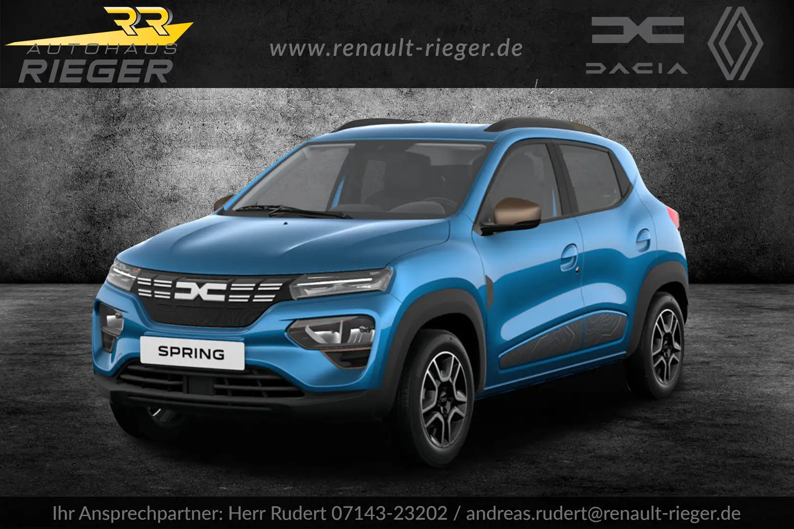 Dacia Spring Extreme Electric 65 Blau - 1