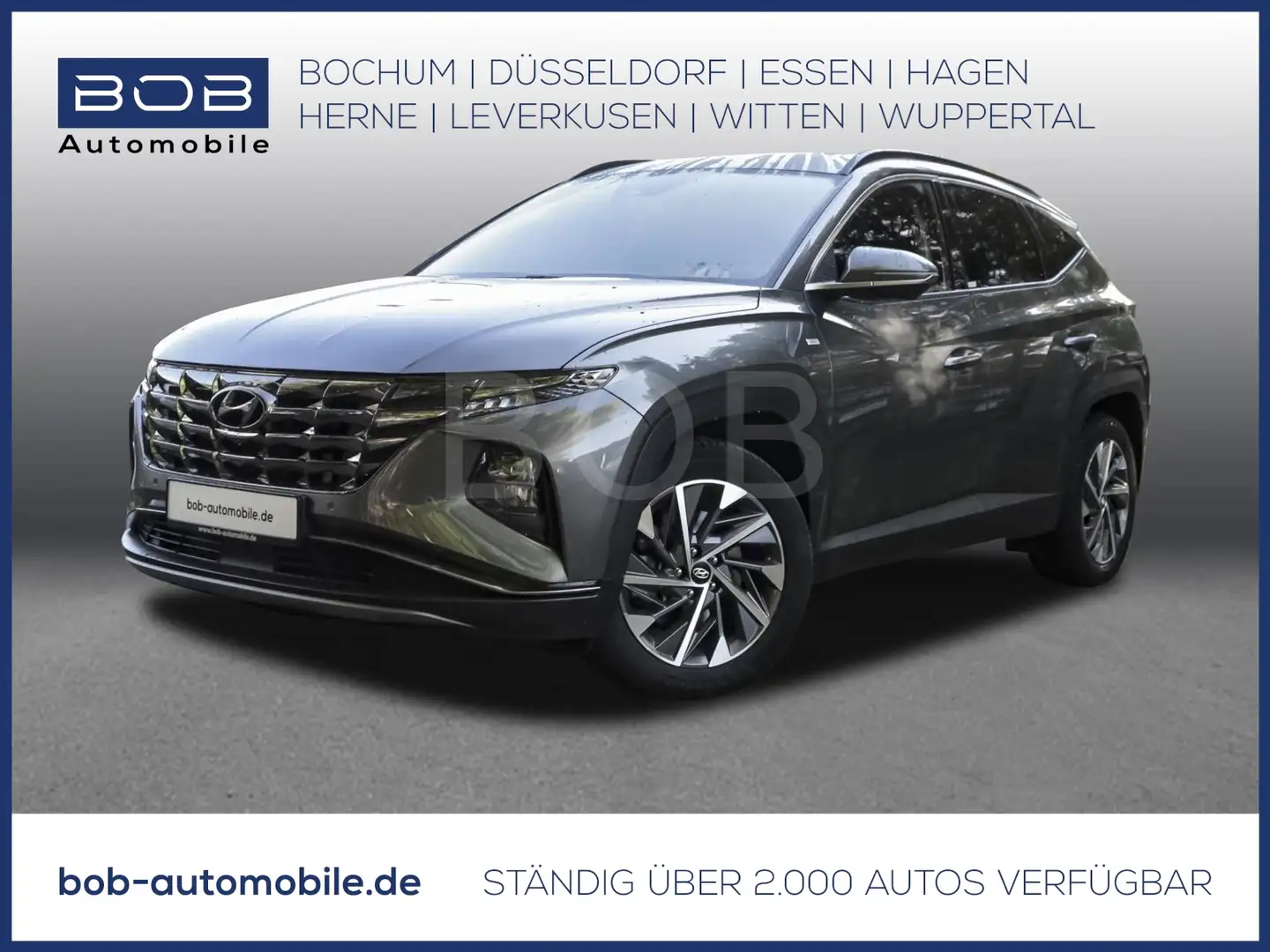 Hyundai TUCSON 1.6 T-GDI Trend Mild-Hybrid 2WD NAVI SHZ Grau - 1
