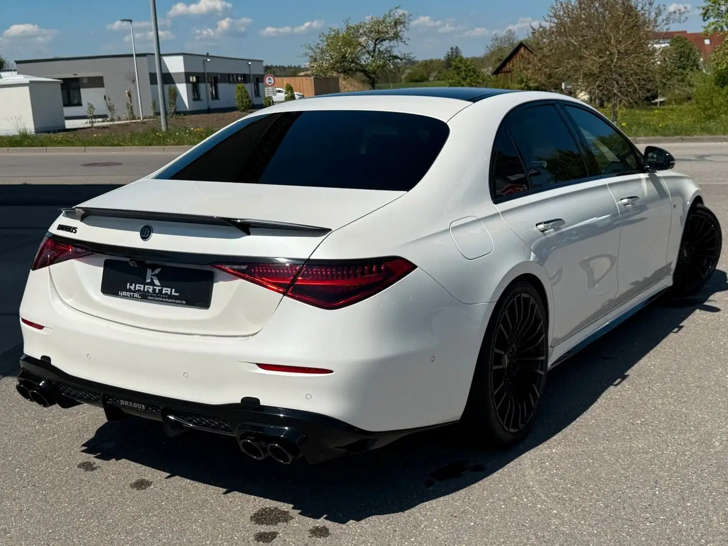 Mercedes-Benz S 400 d 4M*Long*BRABUS*370 HP*Burmester* Alb - 2