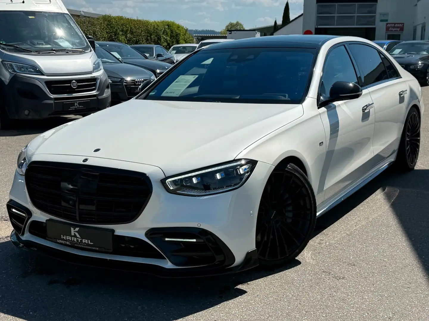Mercedes-Benz S 400 d 4M*Long*BRABUS*370 HP*Burmester* Alb - 1