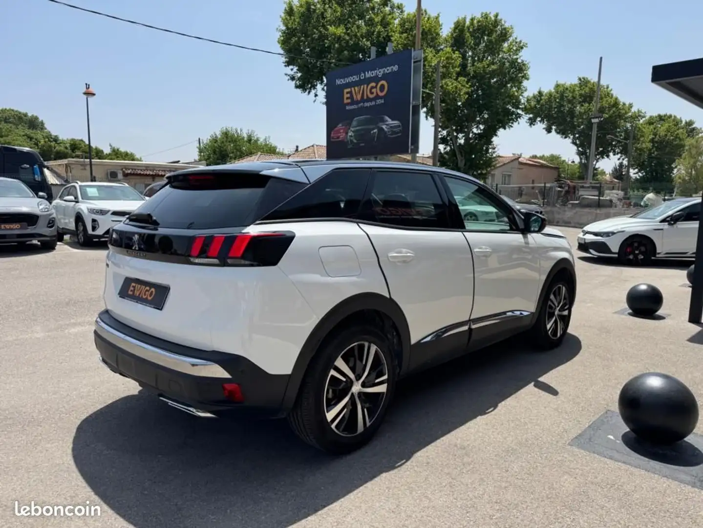 Peugeot 3008 II 1.2 PureTech 130ch Allure S&S EAT8 Blanc - 2