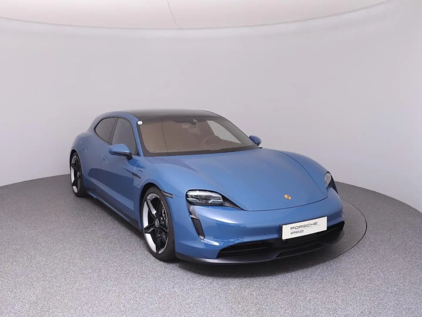 Porsche Taycan 4S Sport Turismo Blau - 2
