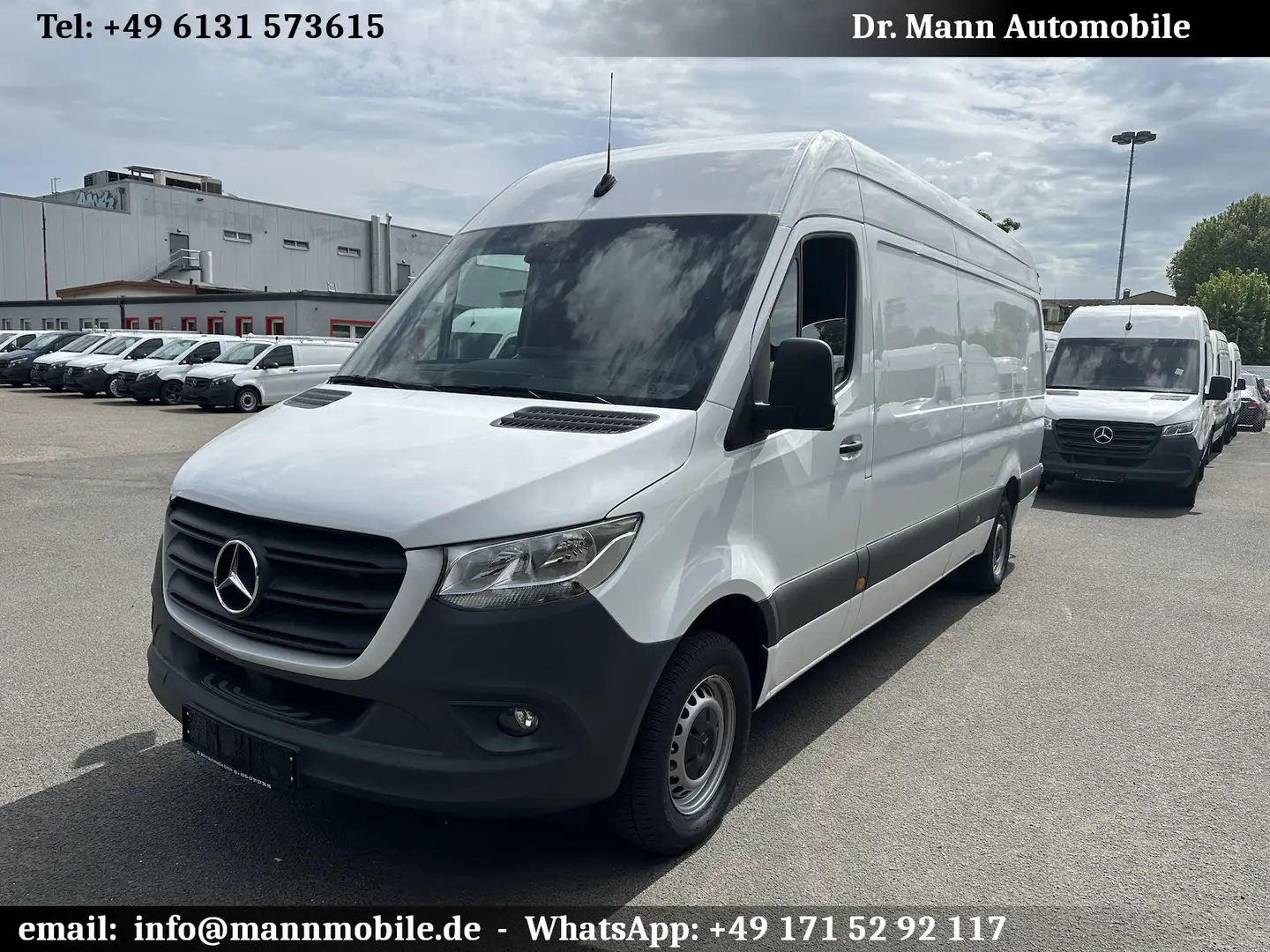 Mercedes-Benz Sprinter 315 CDI RWD L3 L4 Maxi 9 gtronic Top Ausstattung Weiß - 1