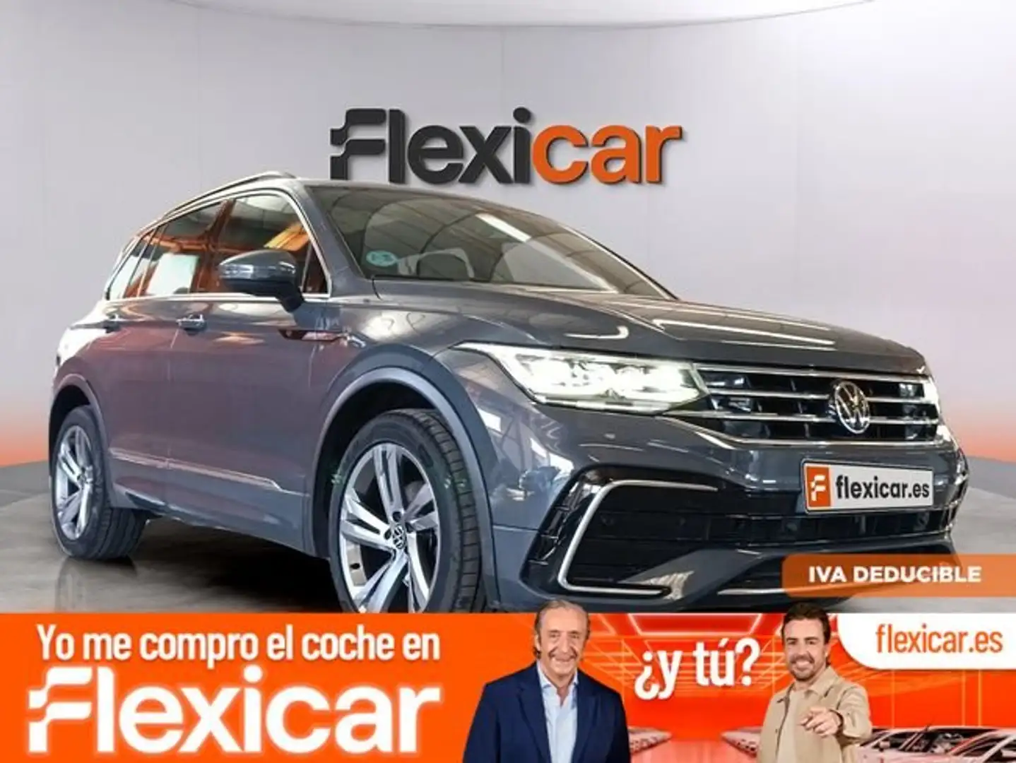 Volkswagen Tiguan 2.0TDI R-Line DSG 110kW Gris - 1