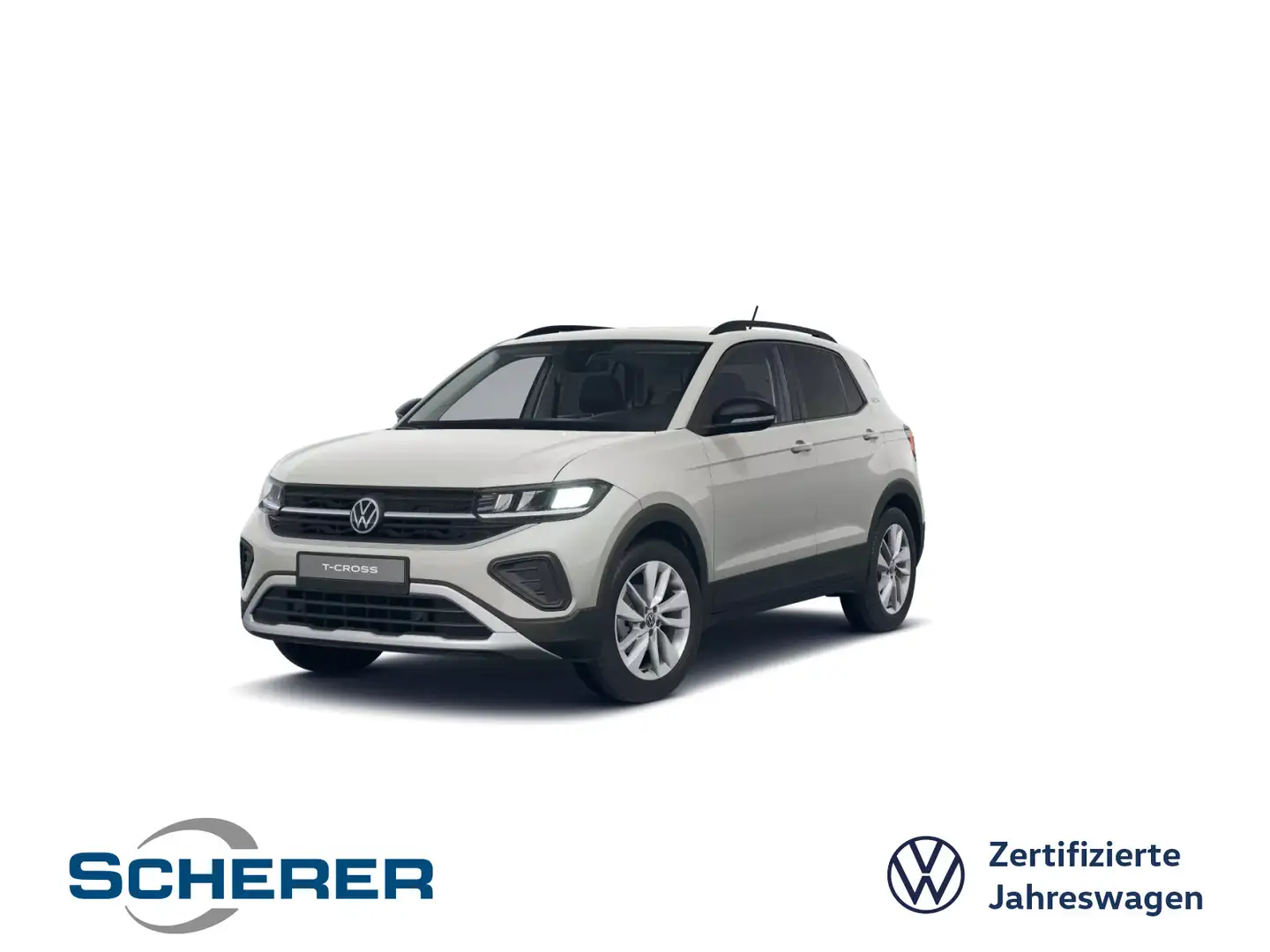 Volkswagen T-Cross 1.0 TSI DSG Goal LED+ACC+PDC+App+Climatr Grau - 1