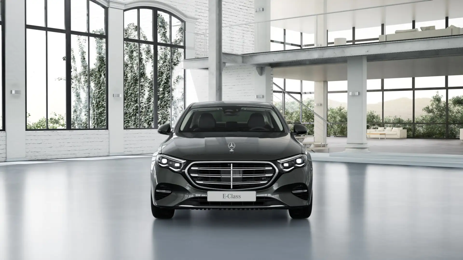 Mercedes-Benz E 200 Exclusiv+Burm+Sitzbelüftg+Memo+Distro+AHK Grau - 2