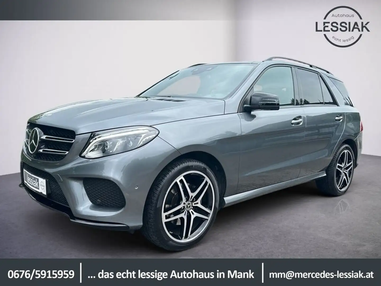 Mercedes-Benz GLE 350 d4M Coupe | AMG | Pano | Fahrass. | AHV .. Gris - 1