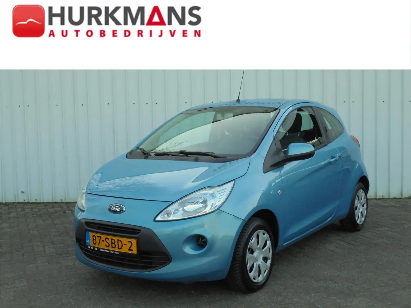 Ford Ka/Ka+ 1.2i COOL & SOUND AIRCO 111.261 KM NL-AUTO Azul - 1