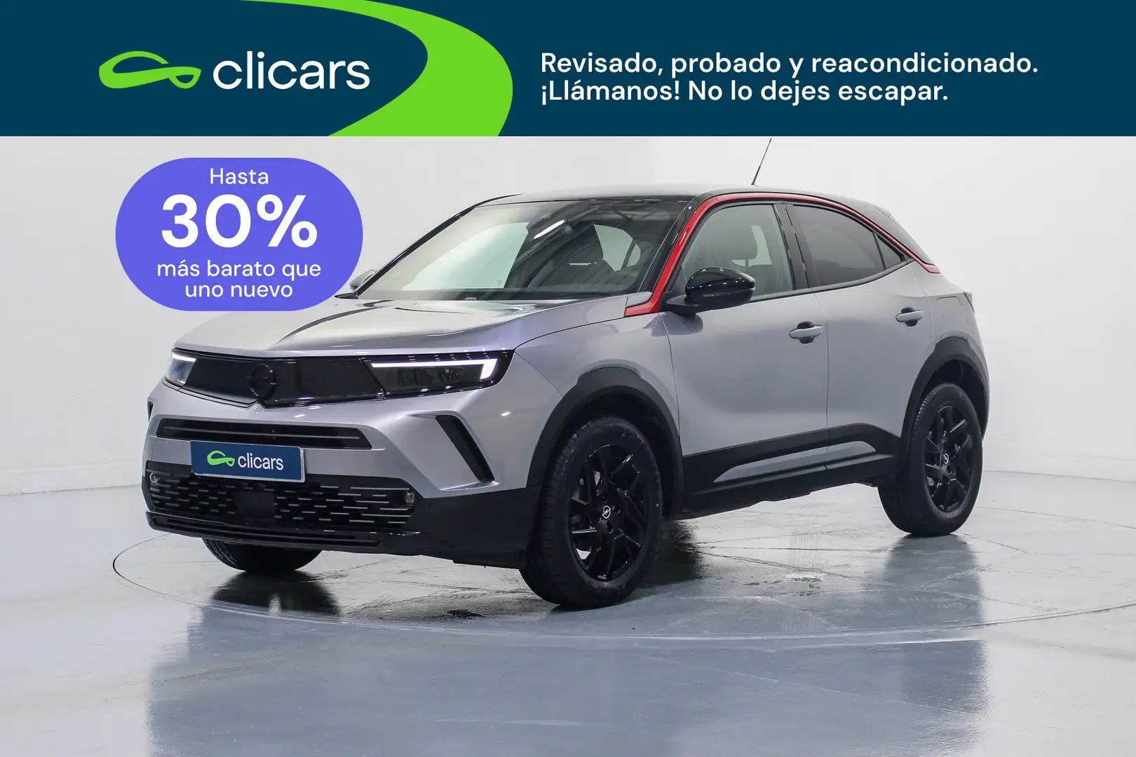 Opel Mokka 1.2T S&S GS Line 130 Gris - 1