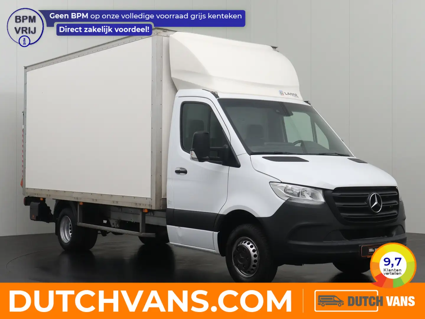Mercedes-Benz Sprinter 515CDI Bakwagen+Laadklep | Dakspoiler | Airco | Cr Blanc - 1
