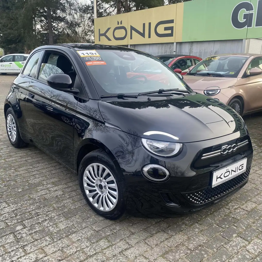 Fiat 500e Action  Klimaanlage Schwarz - 2