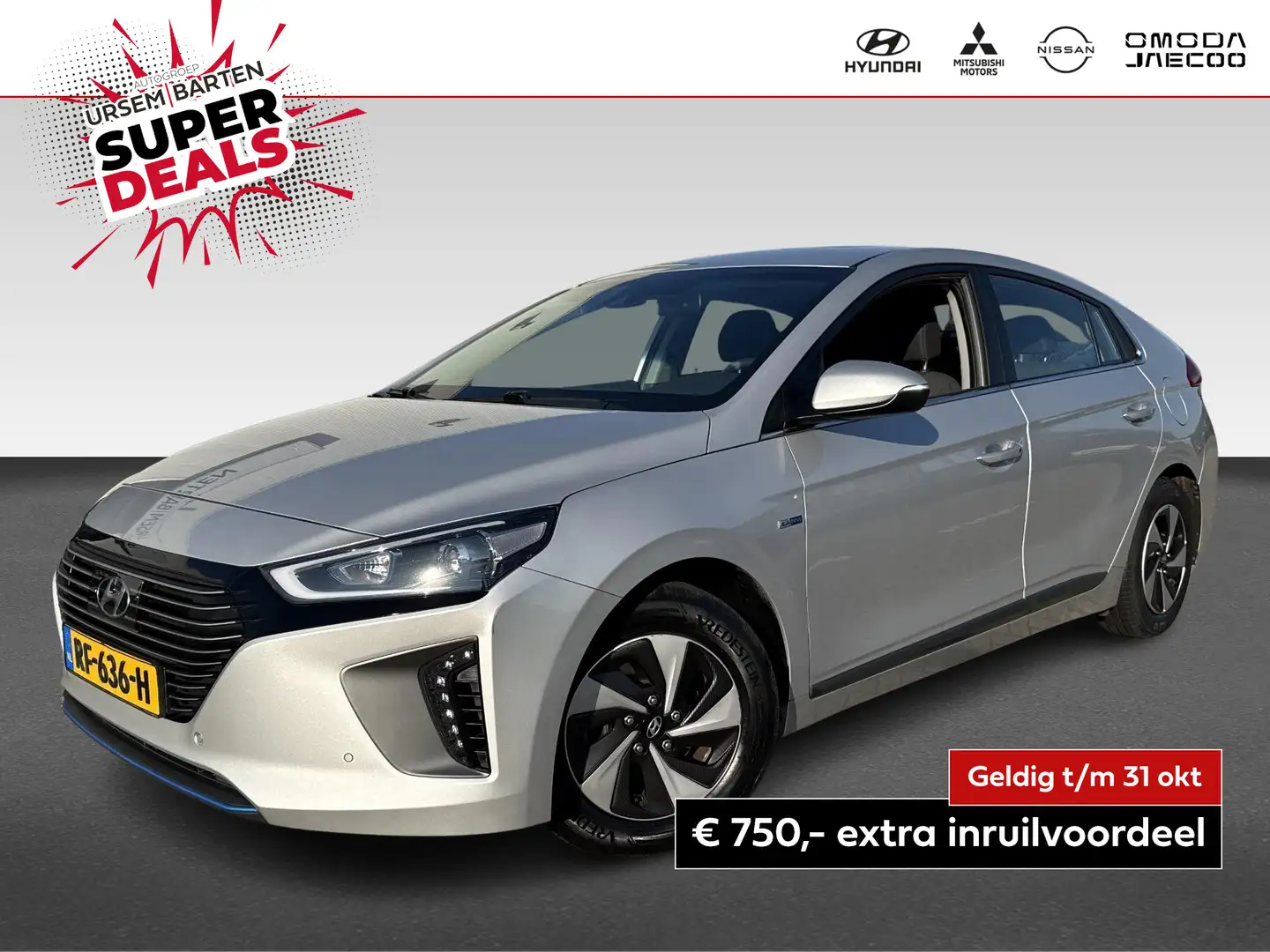Hyundai IONIQ 1.6 GDi Comfort  | Bi-Xenon | adaptive cruise | na Grijs - 1
