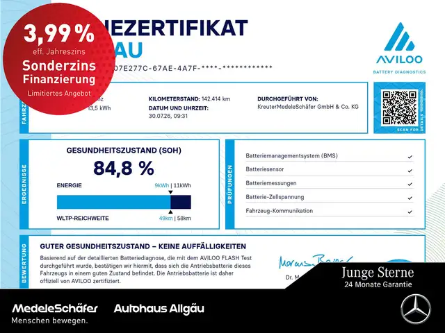 Mercedes-Benz C 300 de T Modell Avantgarde Distronic Led Kamera LED/Navigationssystem: SD Karten Navigation/9G TRONIC/Park/Sitzh/Klima/Tel