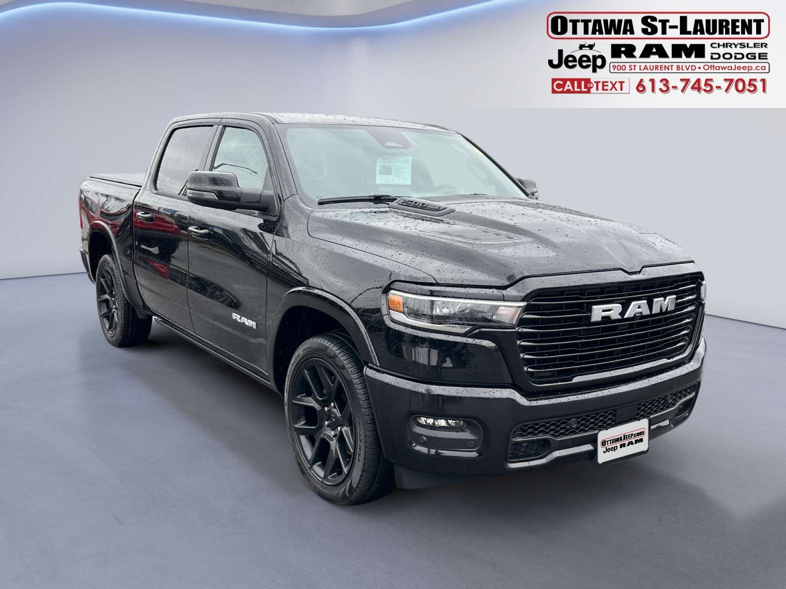 2025 RAM 1500 Laramie 4x4 Crew Cab, LEVEL 2 EQUIPMENT, POWER SID