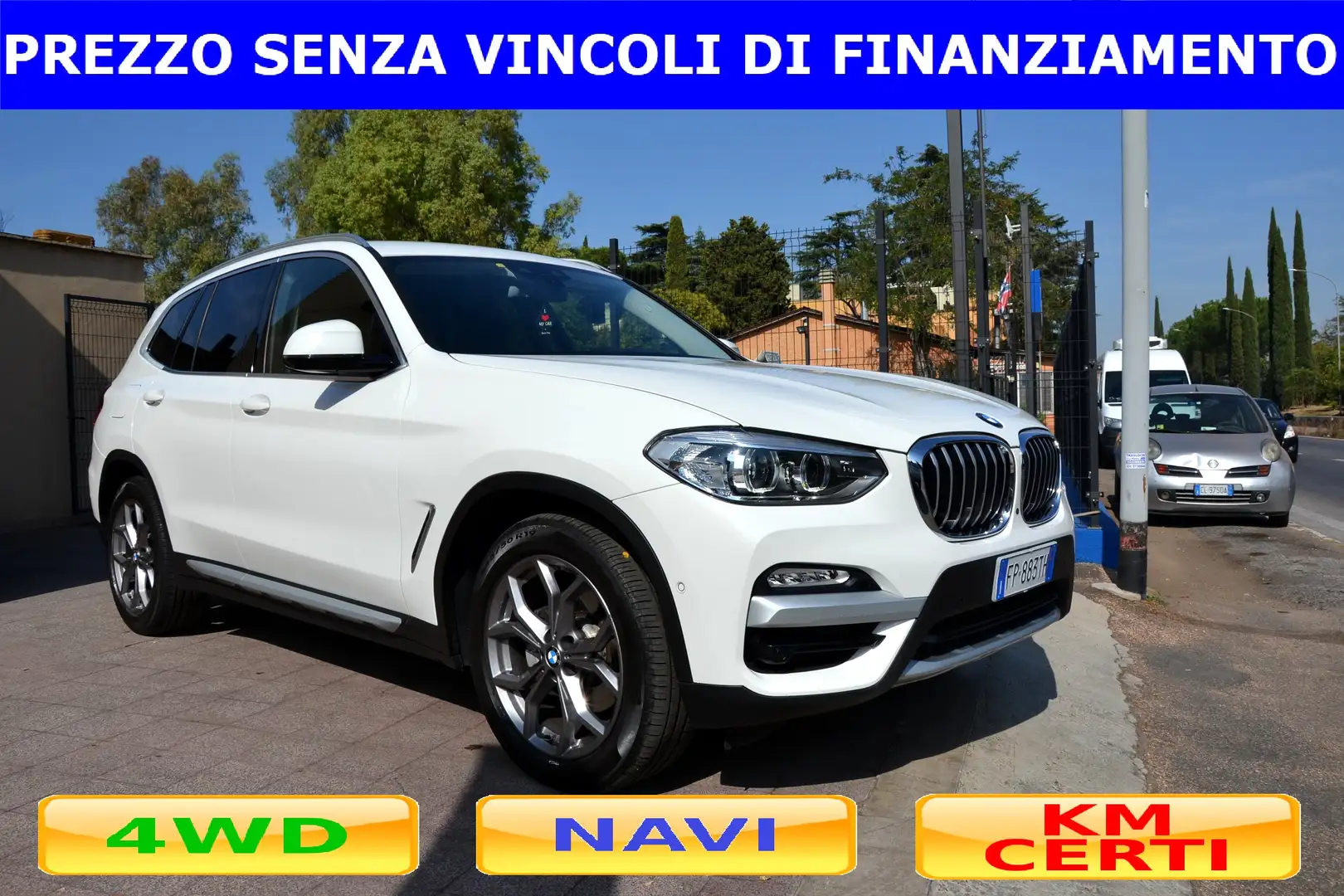 BMW X3 2.0 D 190CV X-DRIVE X-LINE **PREZZO VERO**UNIPRO'* Bianco - 1