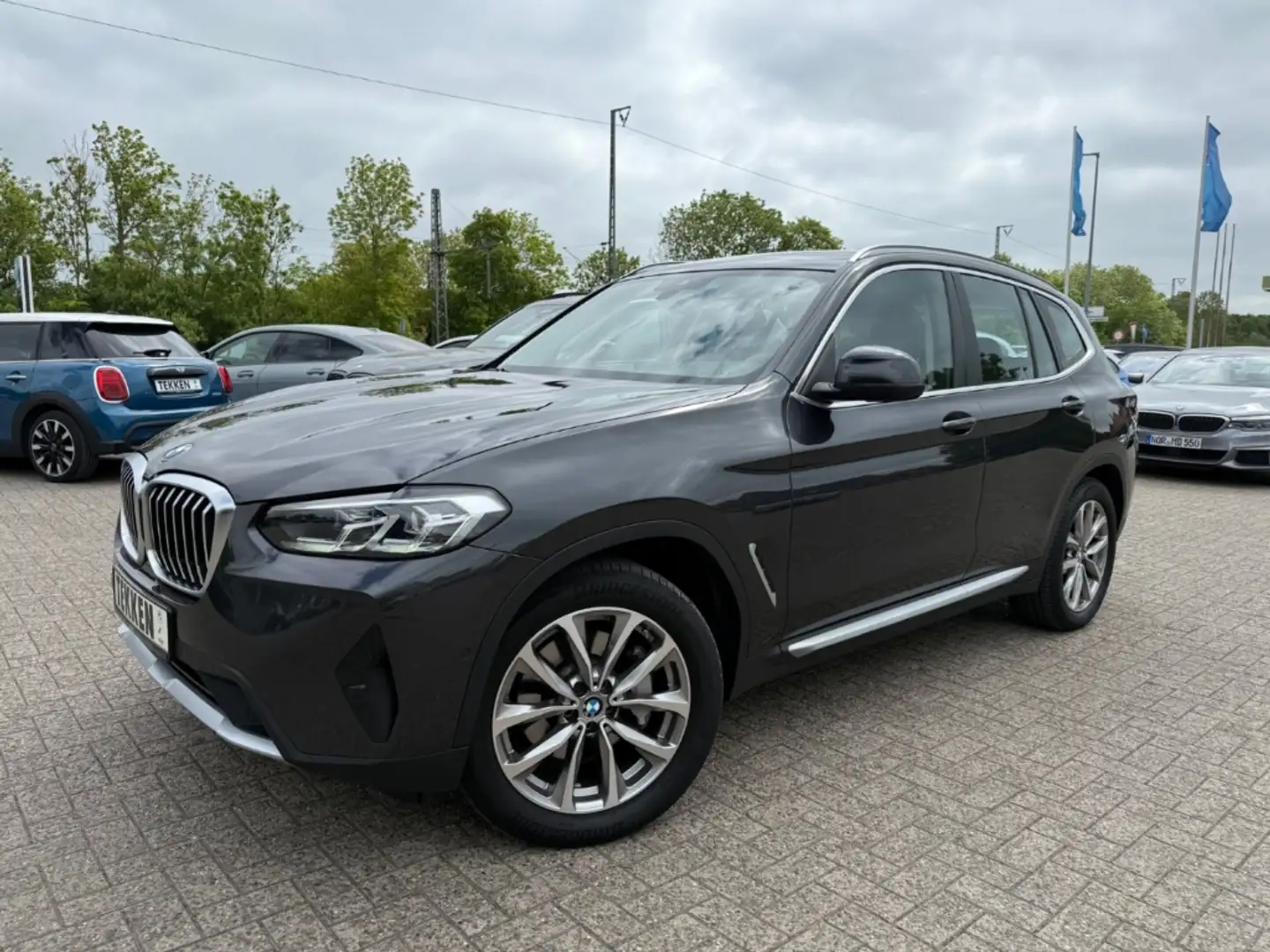 BMW X3 xDrive30d Standh. AHK Live Cockpit Prof. RFK Lenkr Grau - 1