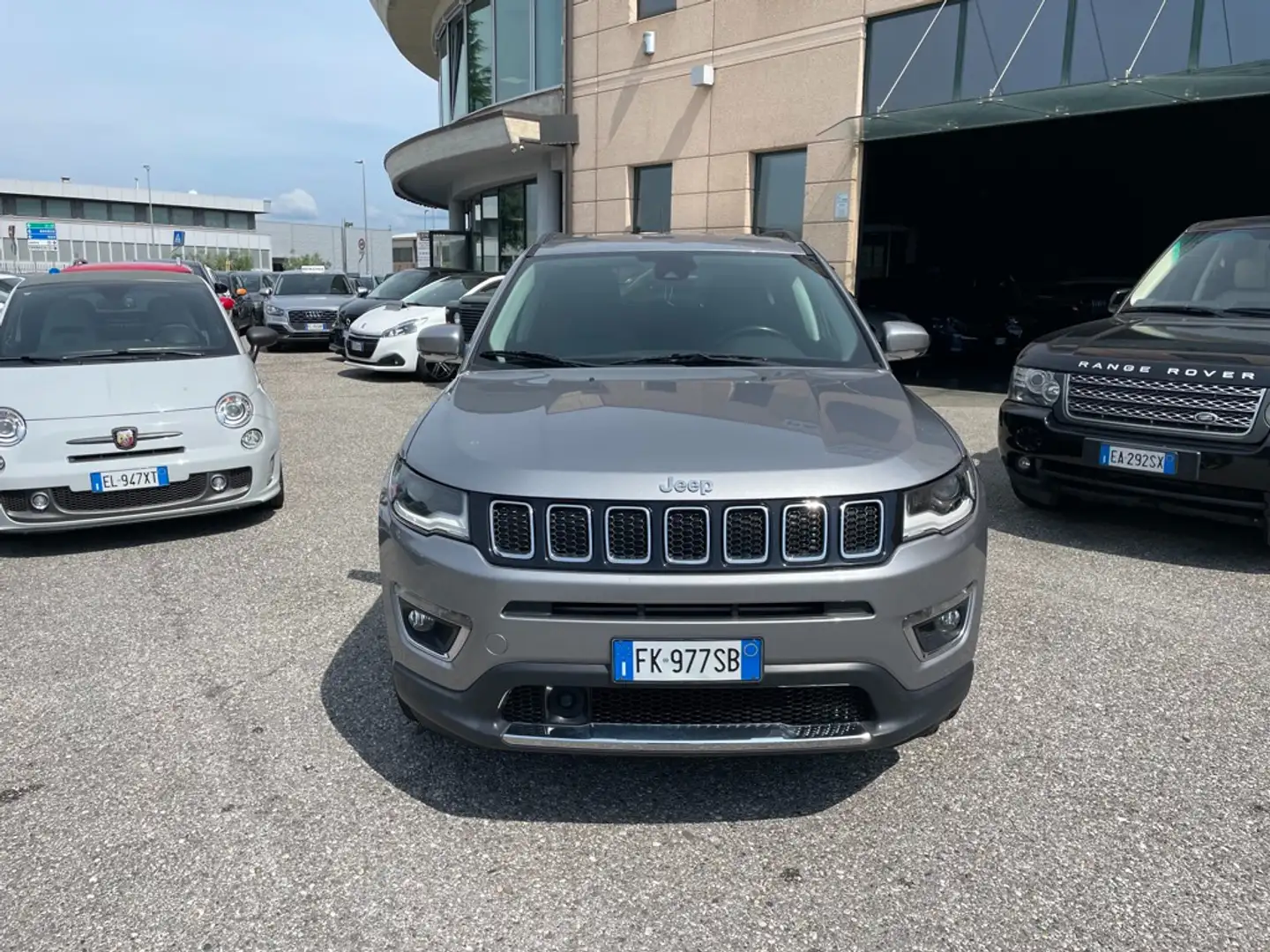Jeep Compass 2.0 mjt Limited 4wd 140cv MANUALE KM103K CARPLAY Argento - 2