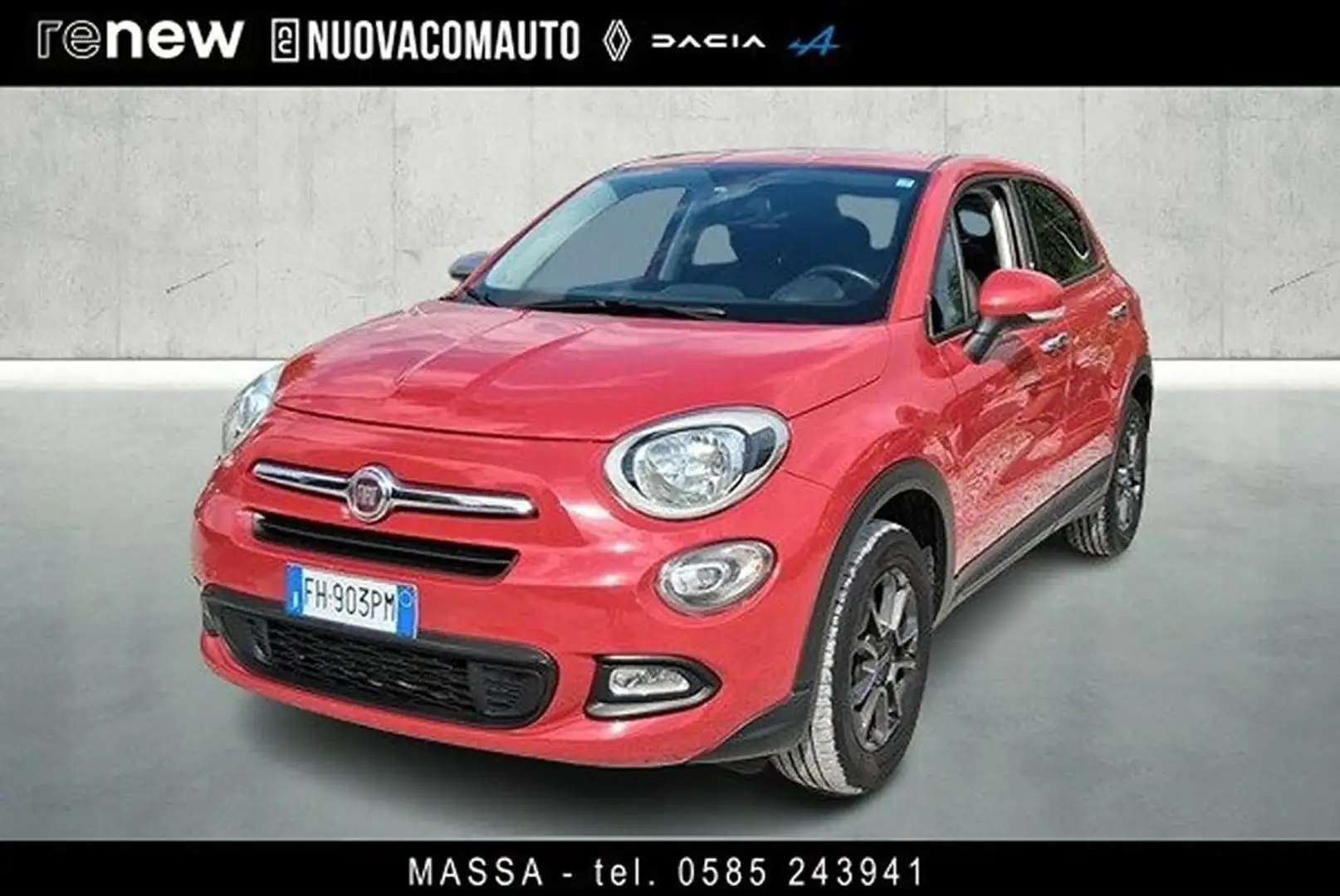 Fiat 500X 1.4 tjt Pop Star 4x2 Gpl 120cv Červená - 1