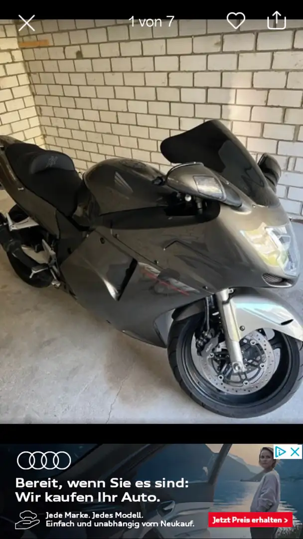 Honda CBR 1100 brončana - 1