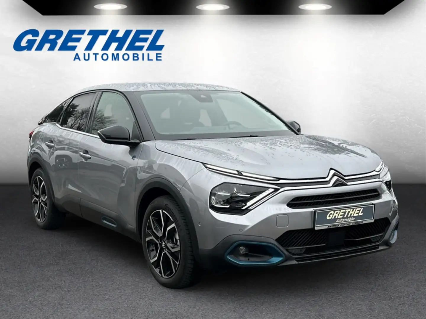 Citroen E-C4 Electric Shine HUD Navi 360 Kamera LED Apple CarPlay Androi Grau - 1