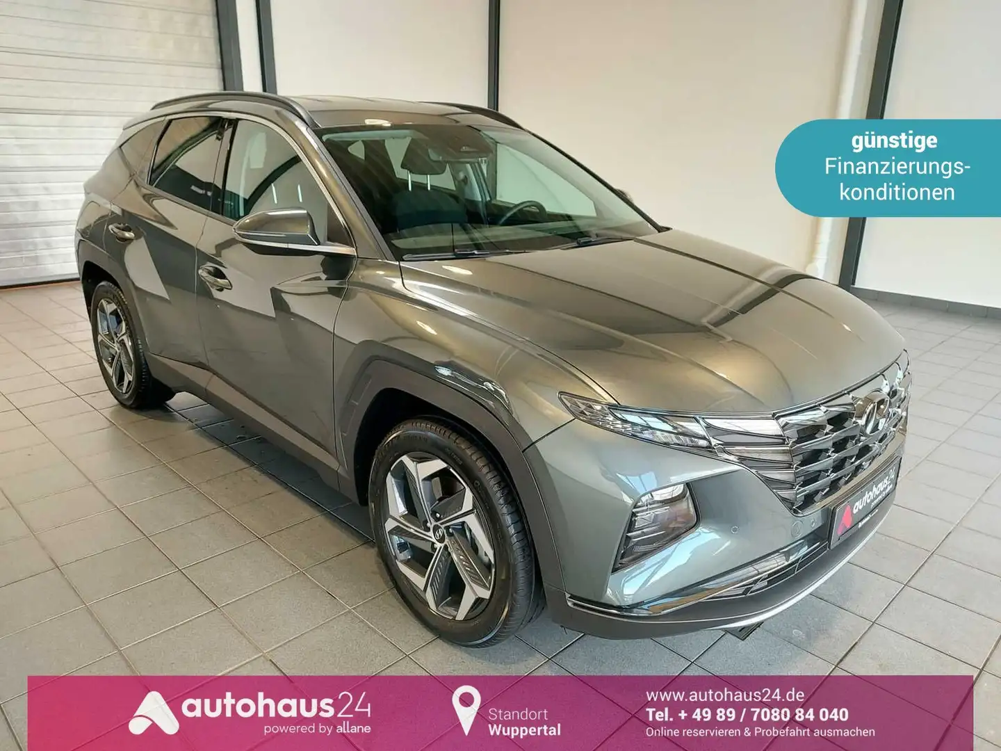 Hyundai TUCSON 1.6 T-GDI Trend  Plug-In Hybrid 4WD|ACC Gris - 1