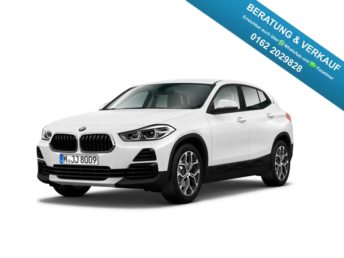 BMW X2 SDRIVE18I Navi LED El. Heckklappe Mehrzonenklima 2 Weiß - 1