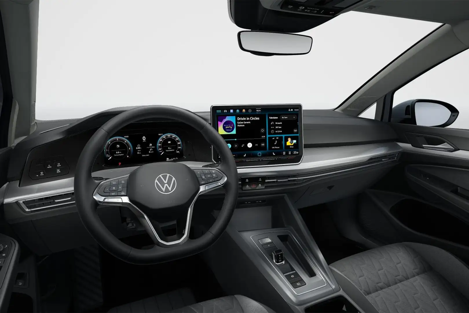 Volkswagen Golf Life Edition 1.5 DSG eHybrid Сірий - 2