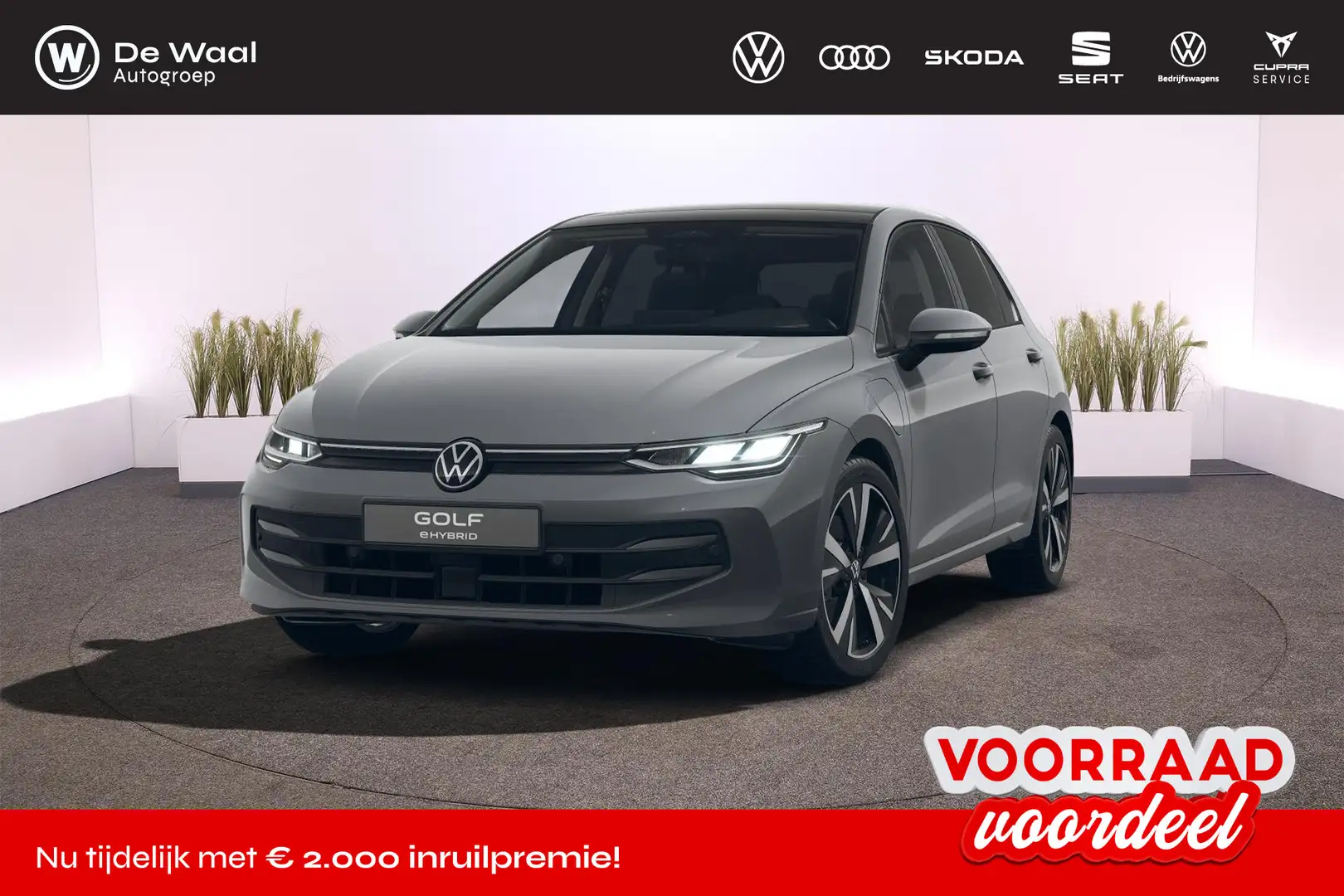 Volkswagen Golf Life Edition 1.5 DSG eHybrid Сірий - 1