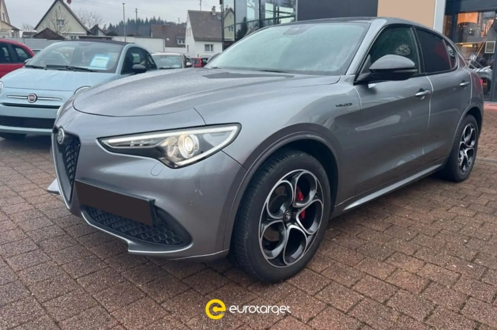 Alfa Romeo Stelvio 2.2 Turbodiesel 210 CV AT8 Q4 Veloce Grigio - 1