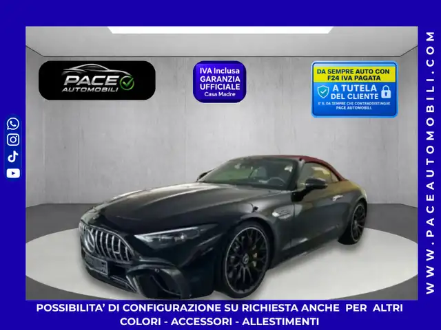 Mercedes-Benz SL 63 AMG 4M AERO 21" PREMIUM SOLLEVATORE BURMESTER LED PDC