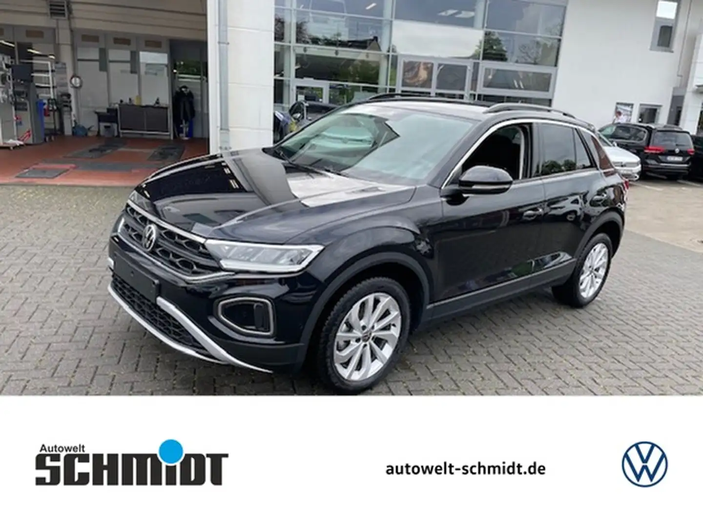 Volkswagen T-Roc 1.0TSi Life R-Kamera NaviMedia 17Zoll Sitzheiz.... Schwarz - 1