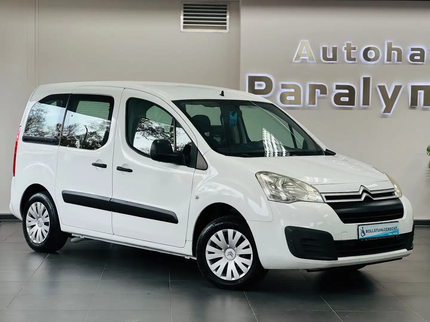 Citroen Berlingo Multispace Behindertengerecht-Rampe Weiß - 2