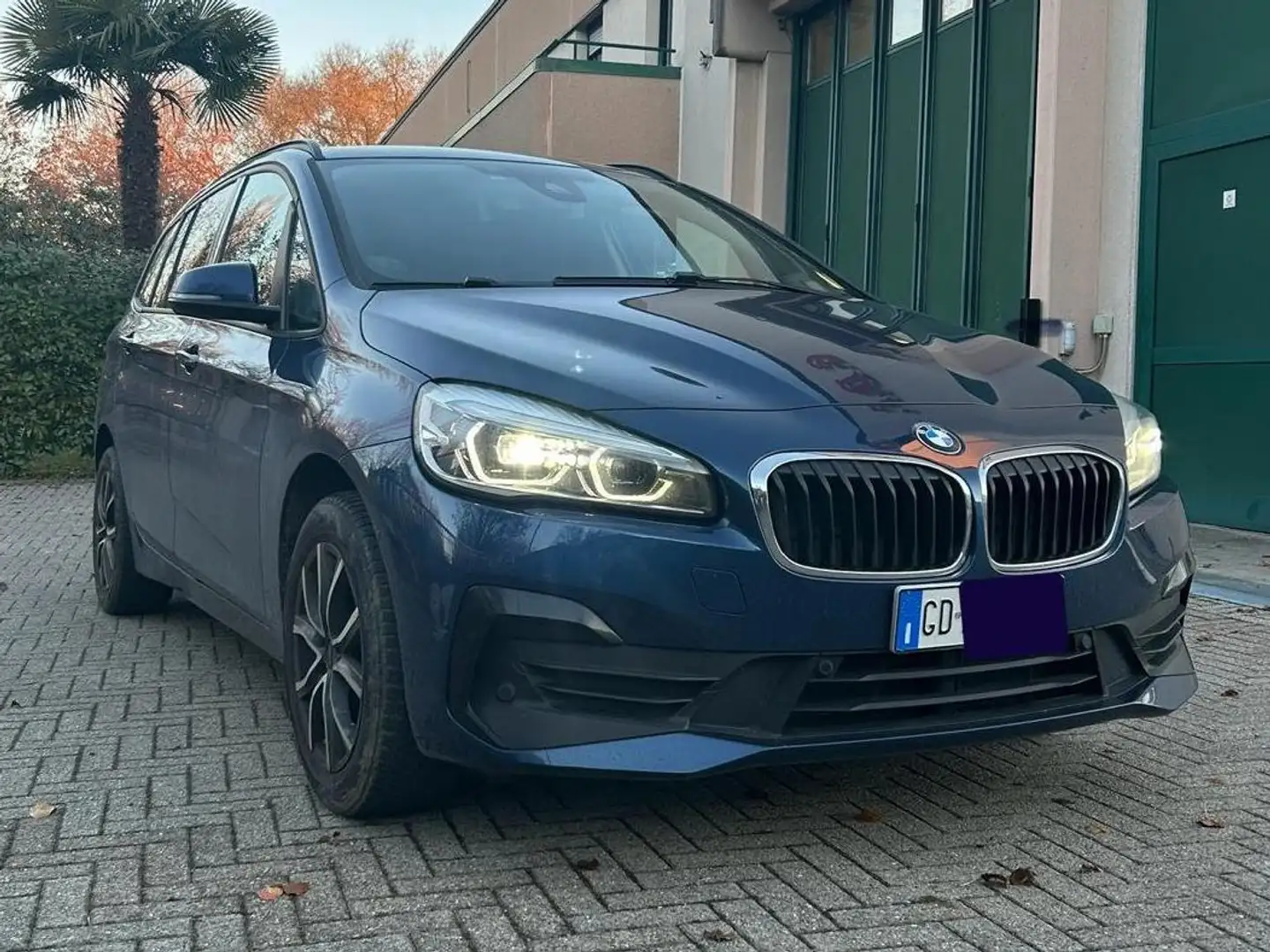 BMW 216 Serie 2 Gran Tourer 216d Advantage 7p Blu/Azzurro - 2