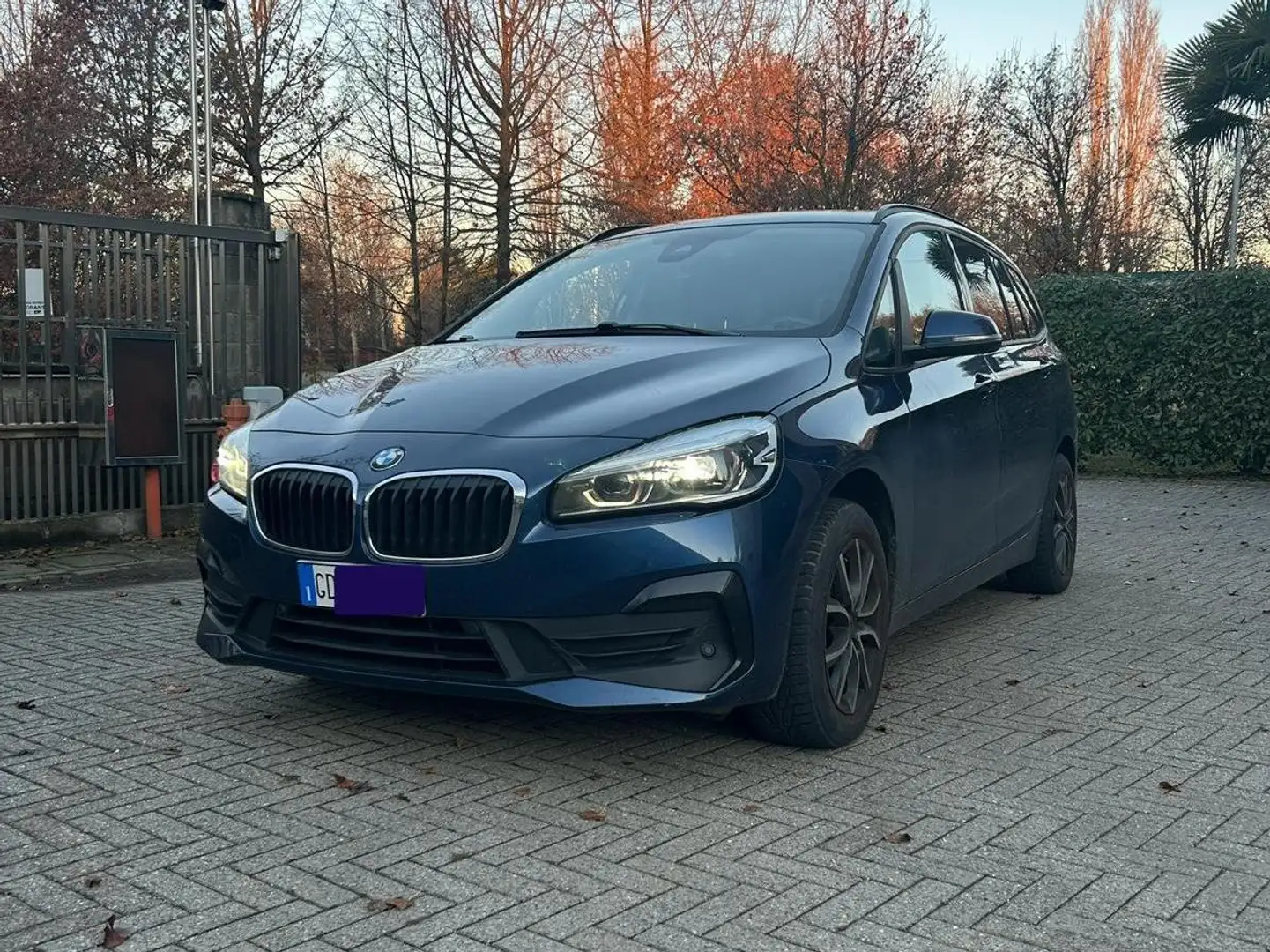 BMW 216 Serie 2 Gran Tourer 216d Advantage 7p Blu/Azzurro - 1
