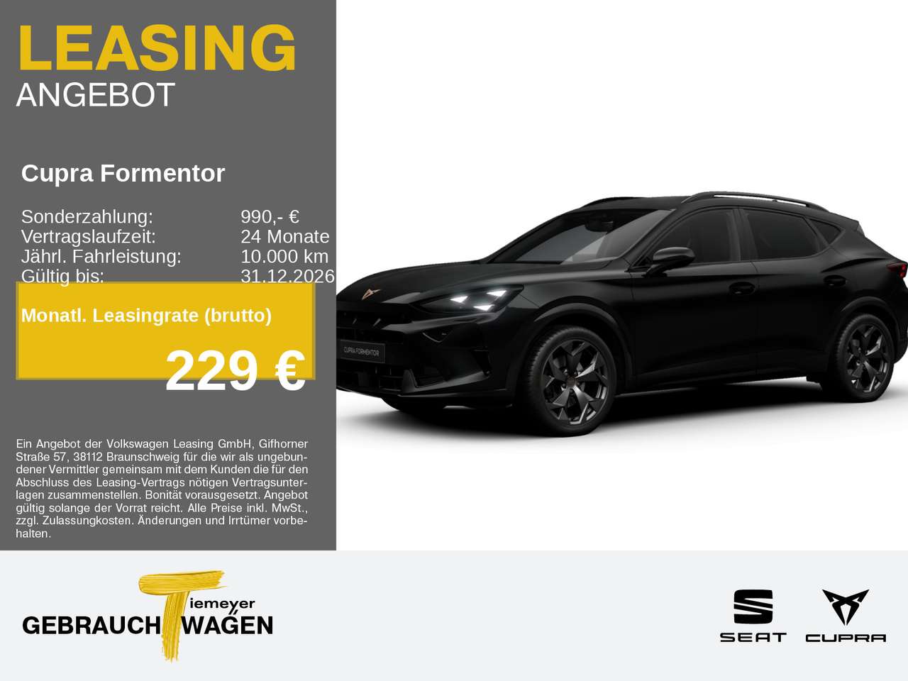 Cupra Formentor 2026