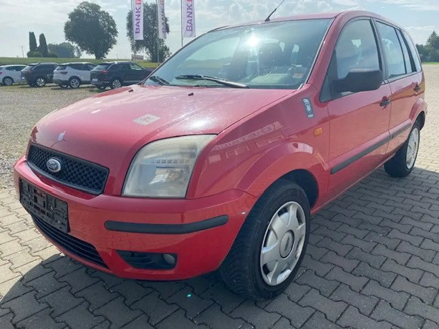 Ford Fusion Fun Radio ZV kein TÜV mehr Kırmızı - 1