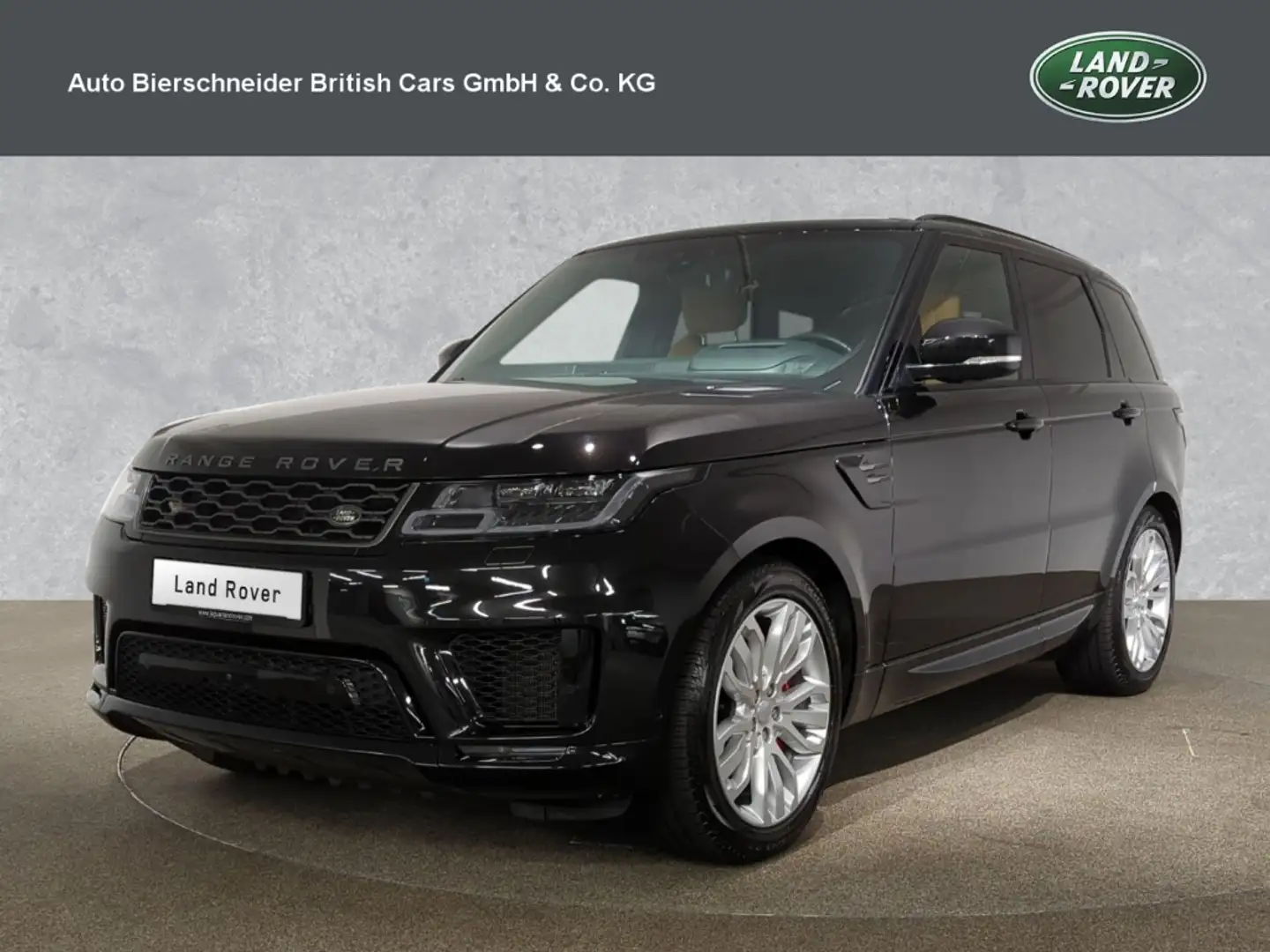 Land Rover Range Rover Sport P400 HSE Dynamic HEAD-UP AHK STANDHEIZUNG 21 Schwarz - 1