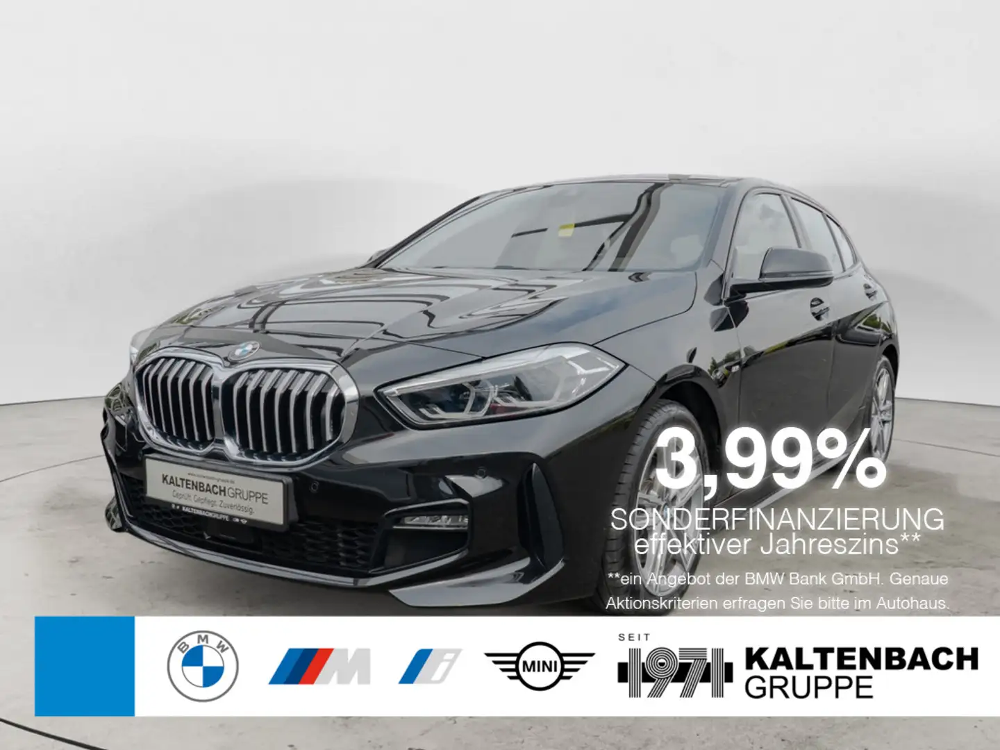BMW 118 i M-Sport HUD LED ACC NAVI SHZ PDC KLIMA Schwarz - 1