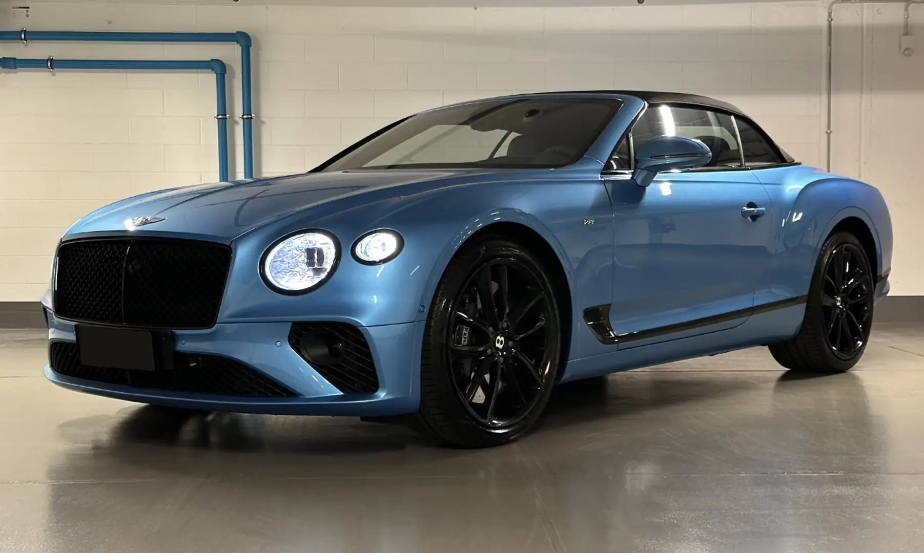 Bentley Continental GTC Continental GTC III GTC 4.0 V8 Azure 550cv auto Bleu - 1