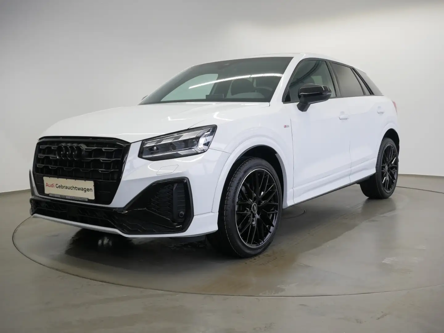 Audi Q2 35 TDI S tro. S line MATRIX virt. Cock. NAVI+ Blanc - 2