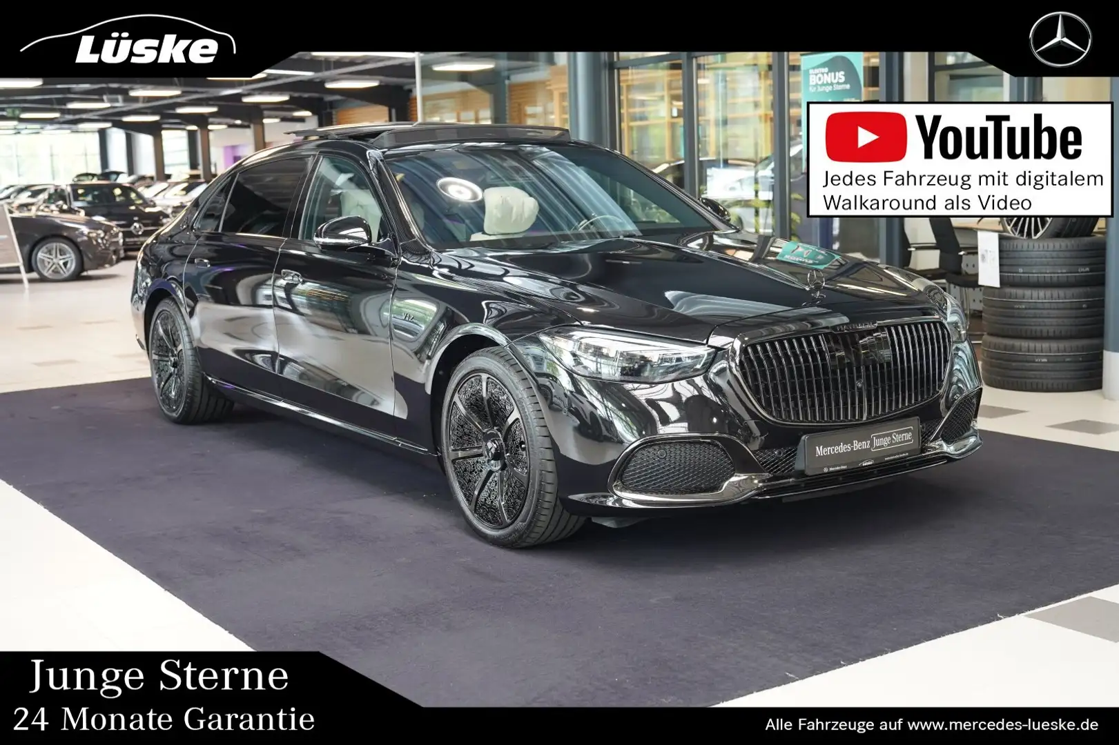 Mercedes-Benz S 680 S 680 MAYBACH Night Series MANUFAKTUR Exclusive Schwarz - 1