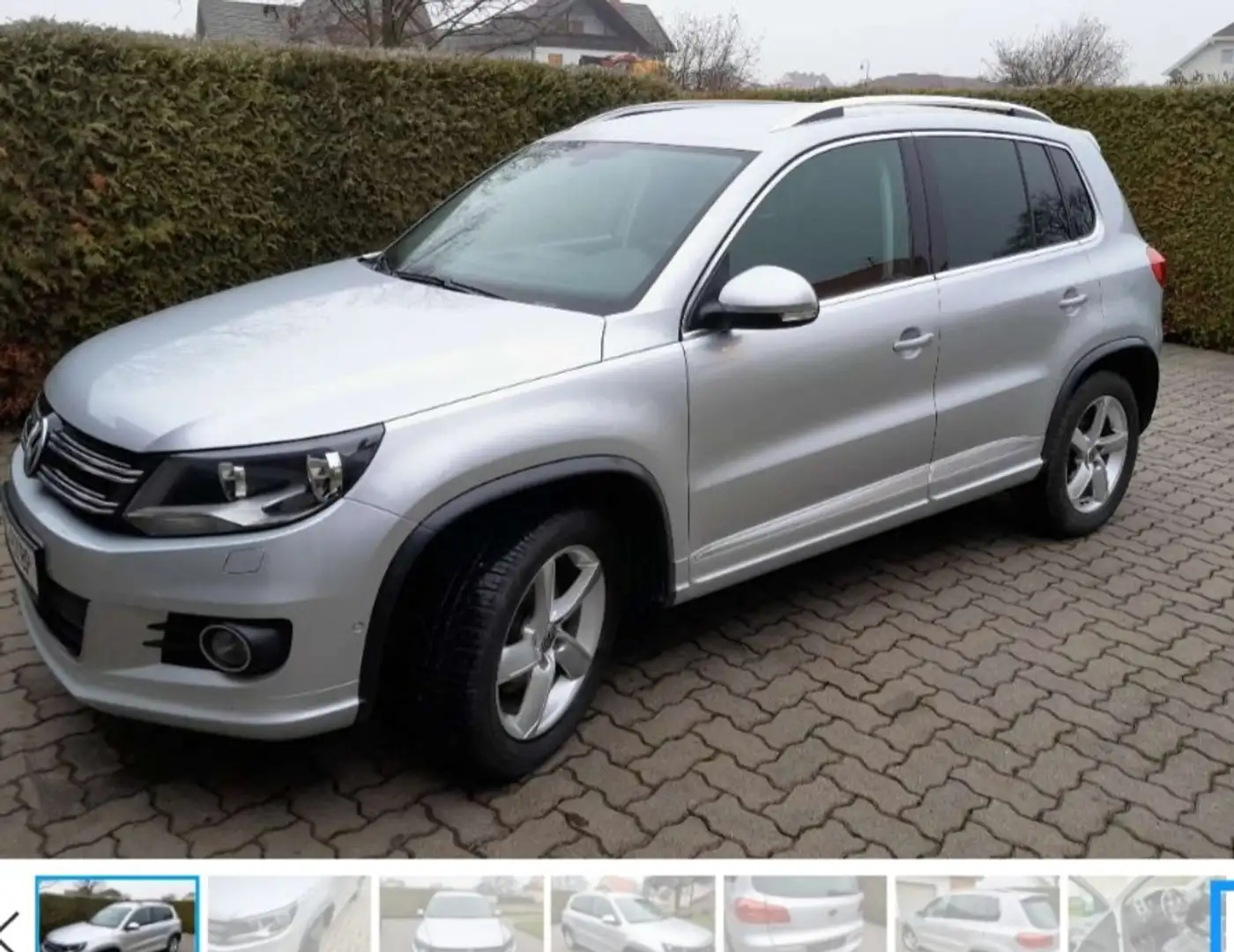 Volkswagen Tiguan Tiguan 2,0 TDI 4Sports BMT DPF 4Sports Silber - 2