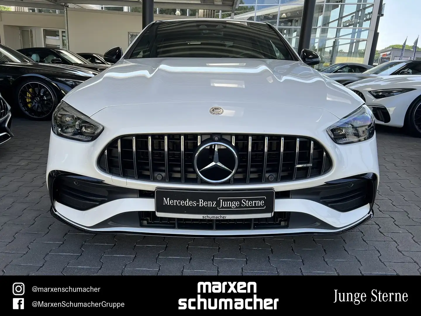 Mercedes-Benz C 43 AMG AMG C 43 4M Lim Drivers+Pano+Burm3D+Night+Carbon Blanc - 2