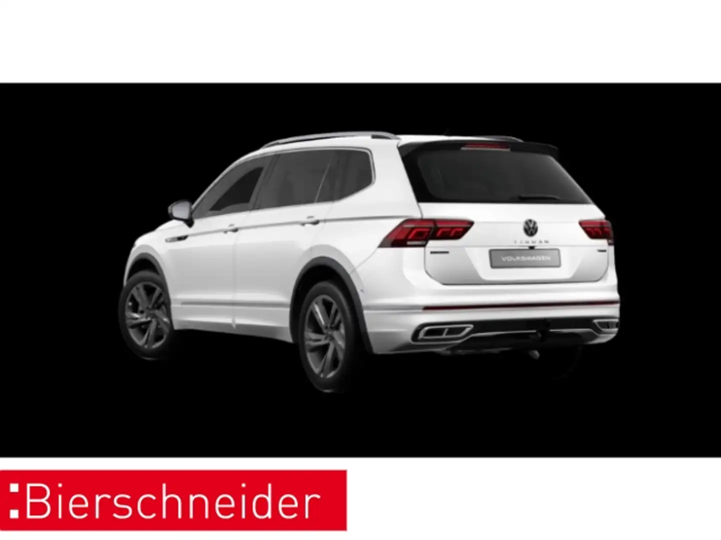 Volkswagen Tiguan Allspace 2.0 TDI DSG 4Mo. R-Line 7-S. AHK KAMERA NAVI ACC Weiß - 2