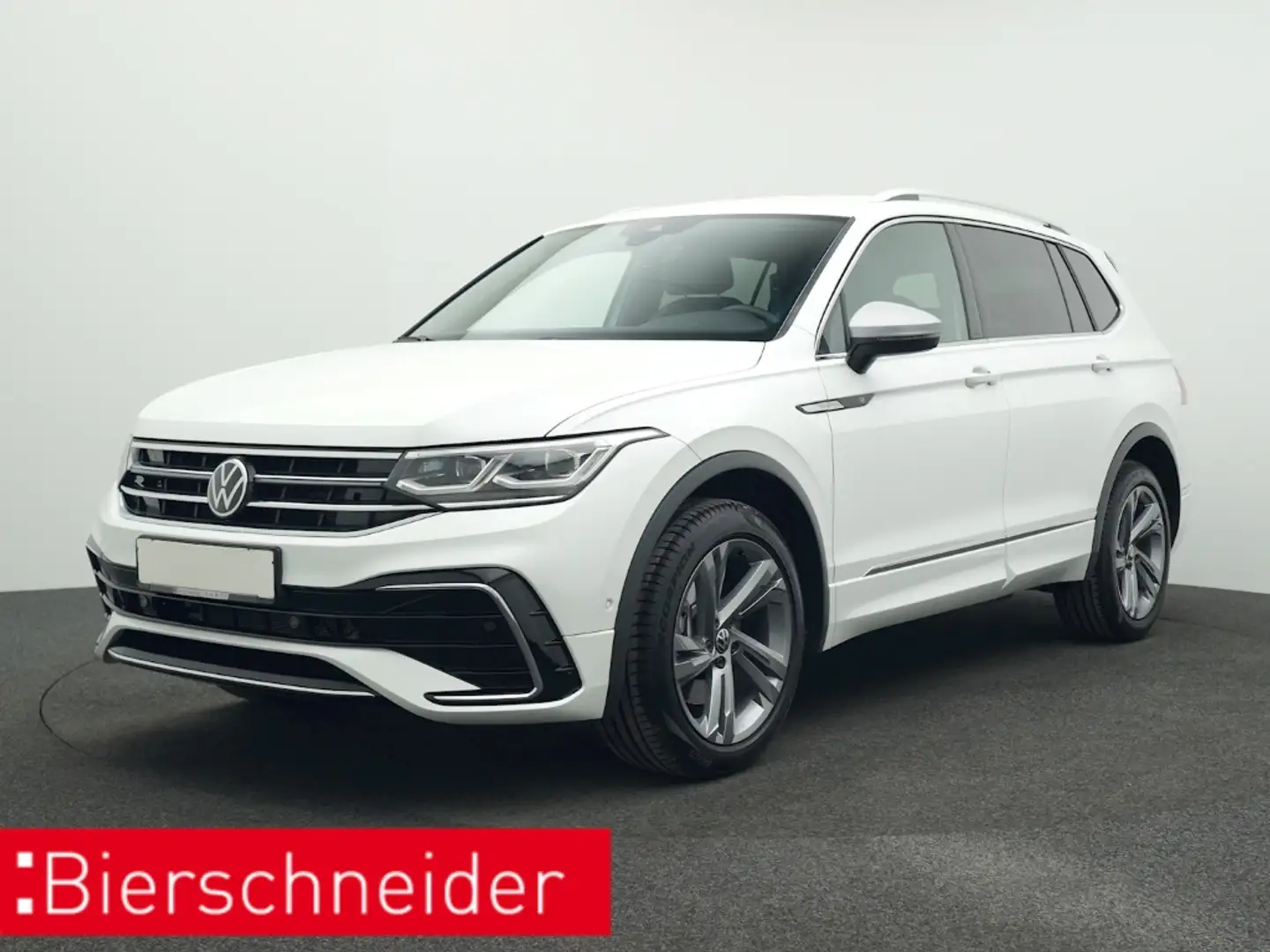 Volkswagen Tiguan Allspace 2.0 TDI DSG 4Mo. R-Line 7-S. AHK KAMERA NAVI ACC Weiß - 1