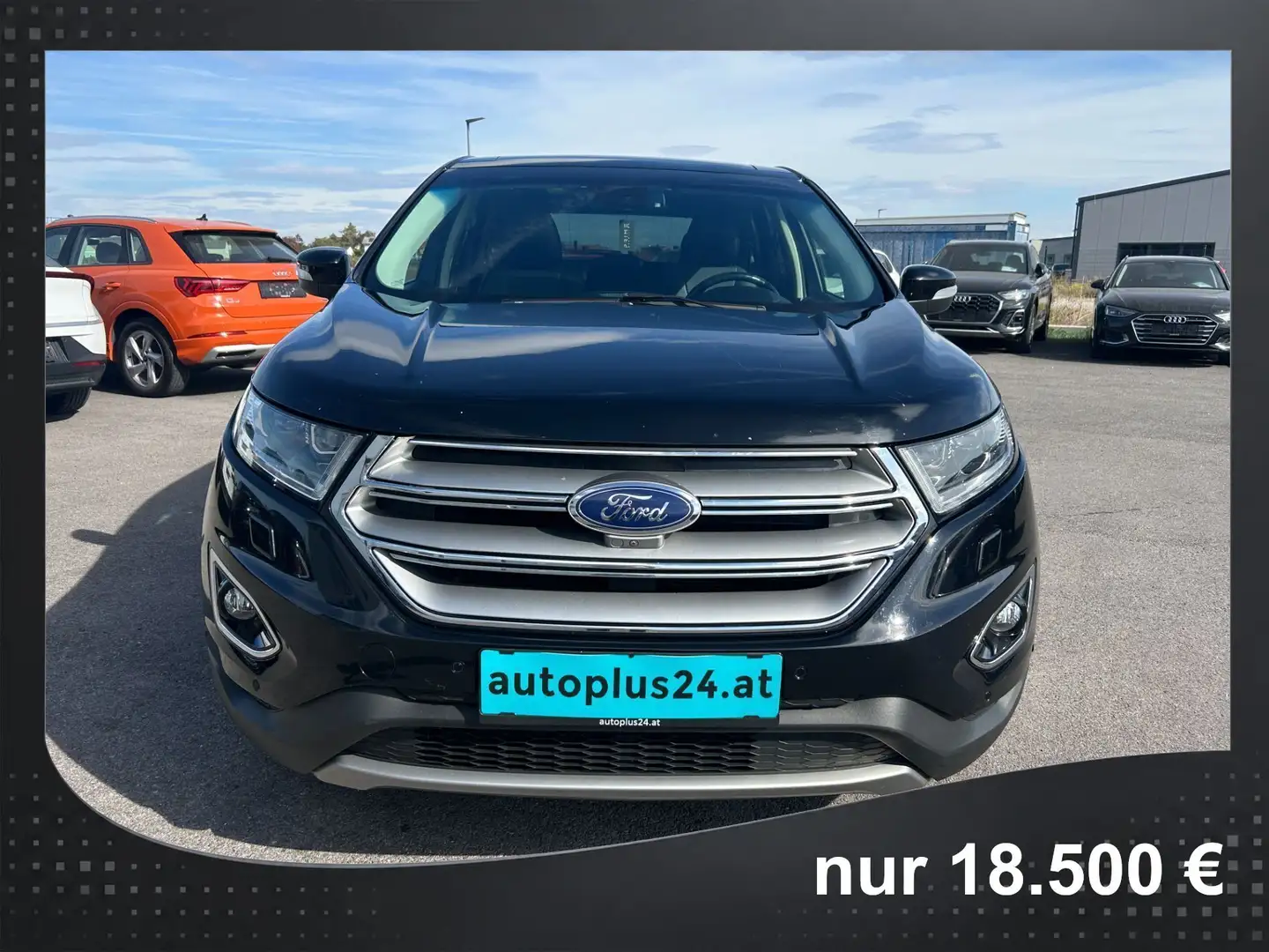 Ford Edge 2,0 TDCi Titanium 4x4 / *ACC/PANORAMA Schwarz - 2